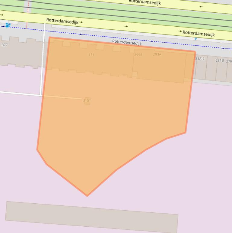 Kaart van postcodegebied 3112AN.