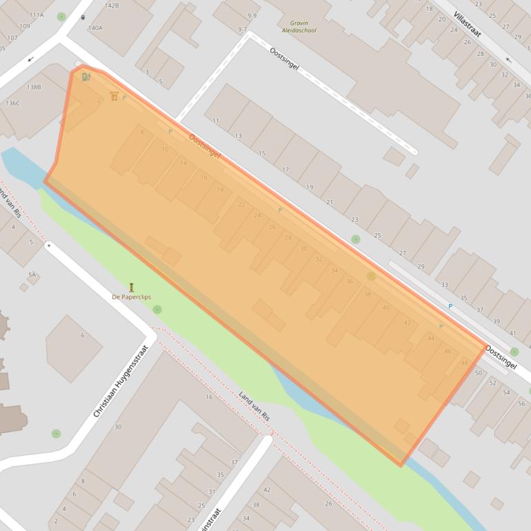 Kaart van postcodegebied 3112GE.