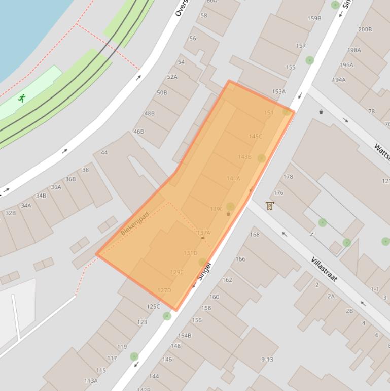 Kaart van postcodegebied 3112GM.