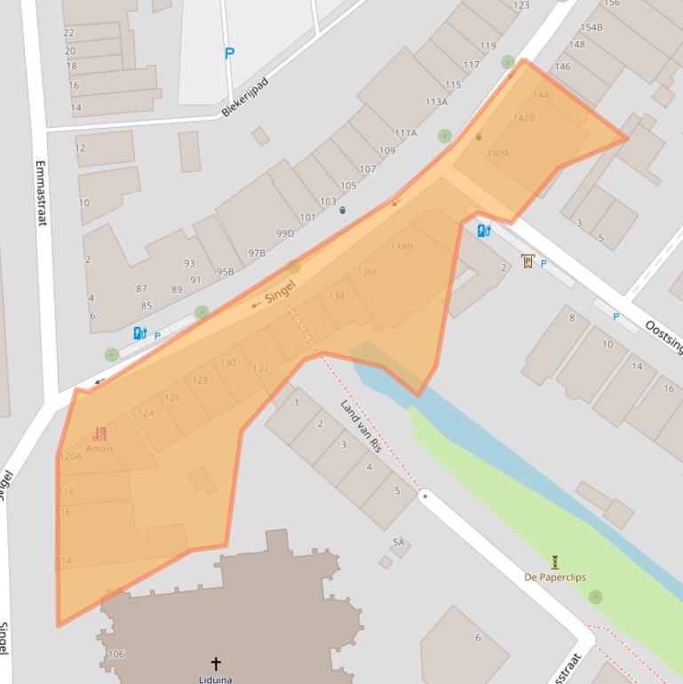 Kaart van postcodegebied 3112GT.