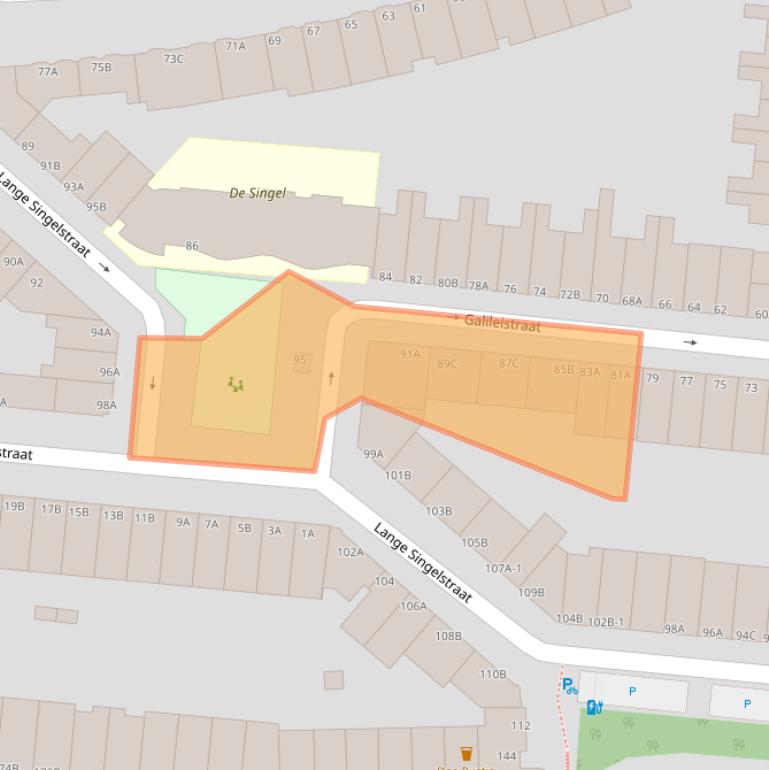 Kaart van postcodegebied 3112PD.