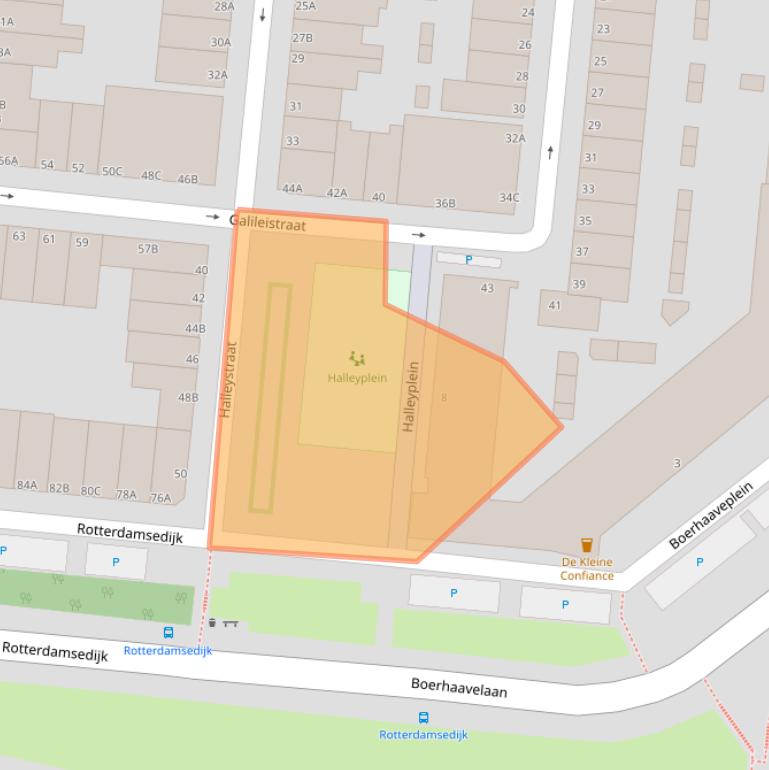 Kaart van postcodegebied 3112PV.