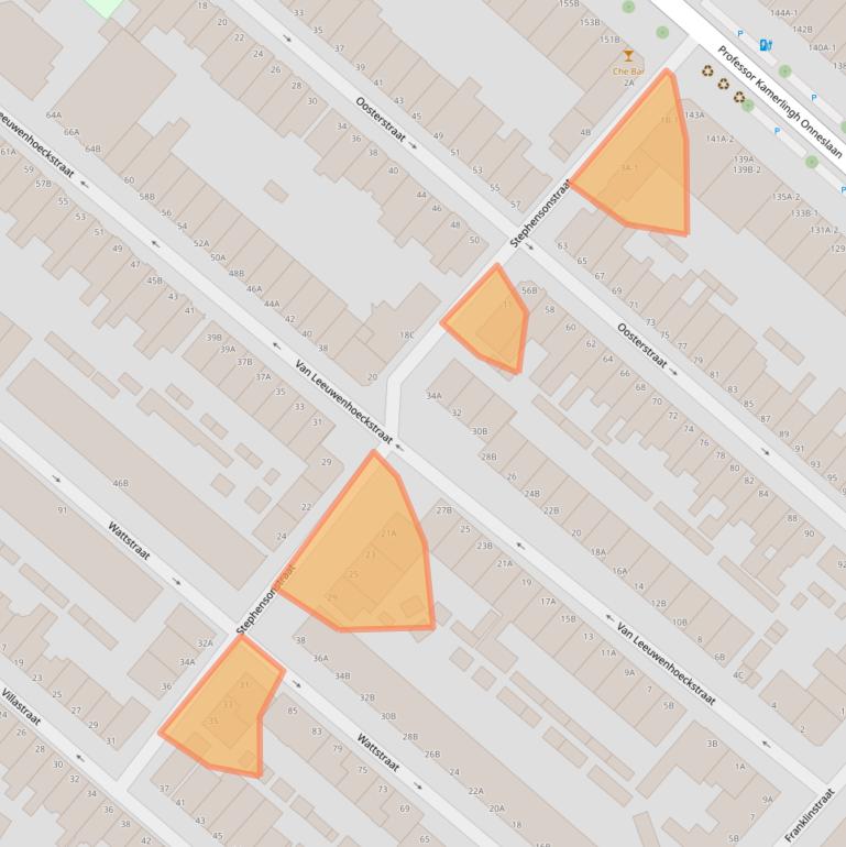 Kaart van postcodegebied 3112SL.