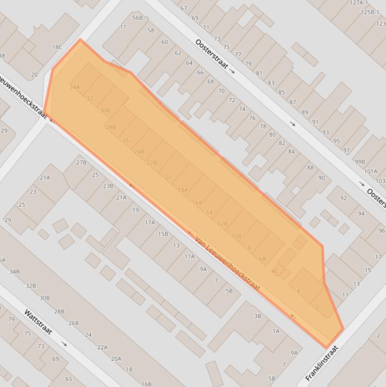 Kaart van postcodegebied 3112ST.