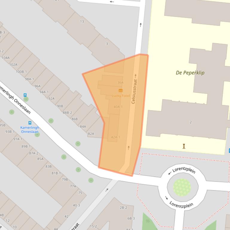 Kaart van postcodegebied 3112VB.