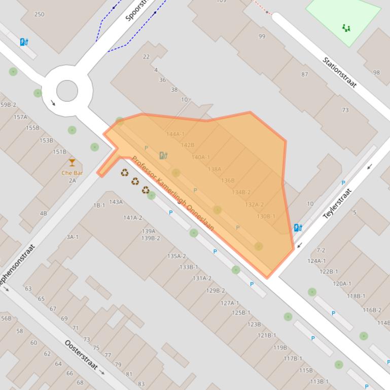 Kaart van postcodegebied 3112VL.