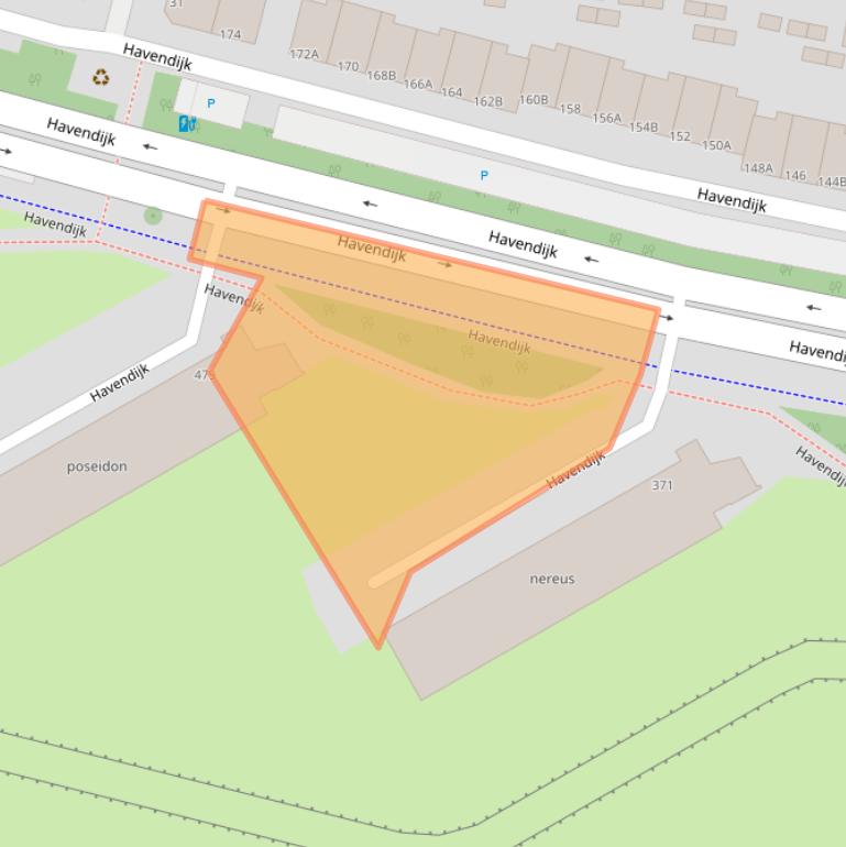 Kaart van postcodegebied 3114EH.