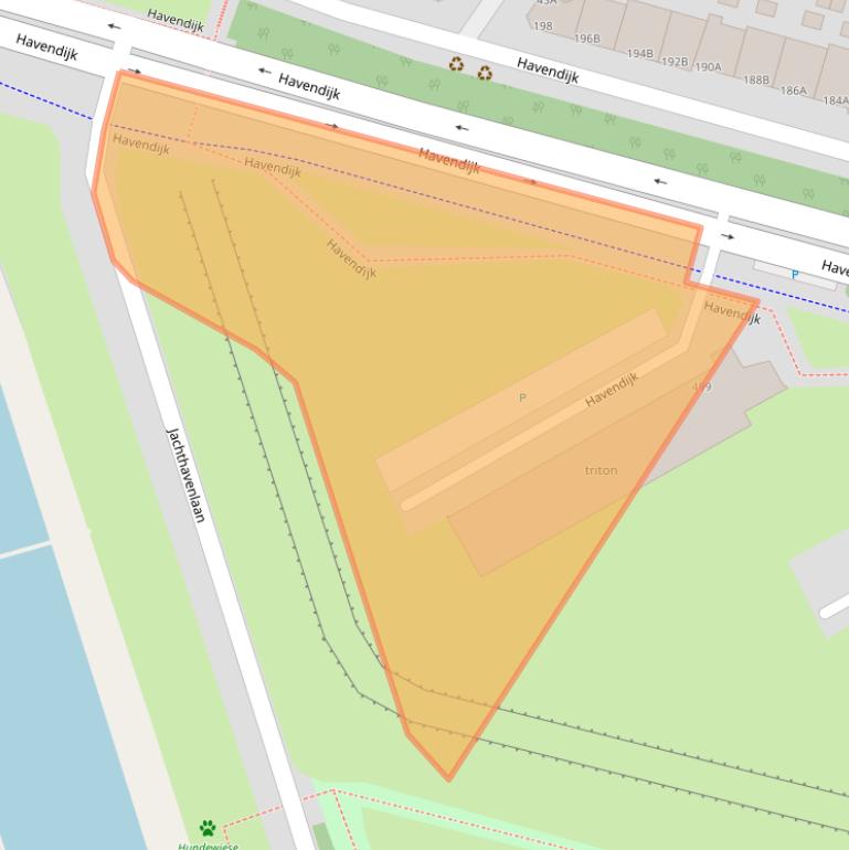 Kaart van postcodegebied 3114EK.