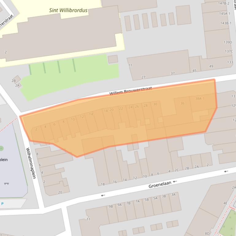Kaart van postcodegebied 3114NW.
