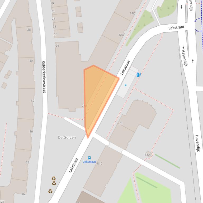 Kaart van postcodegebied 3114SK.