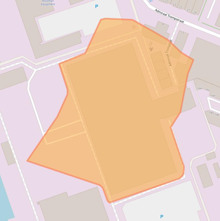 Kaart van postcodegebied 3115HL.