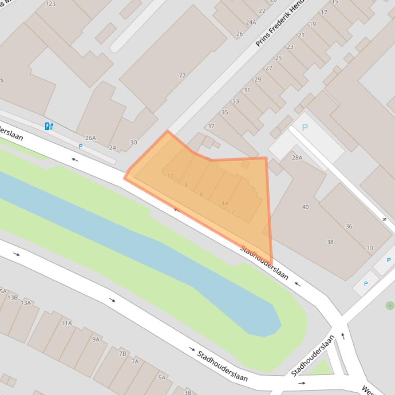 Kaart van postcodegebied 3116HN.