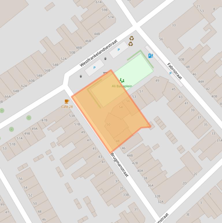 Kaart van postcodegebied 3117KH.