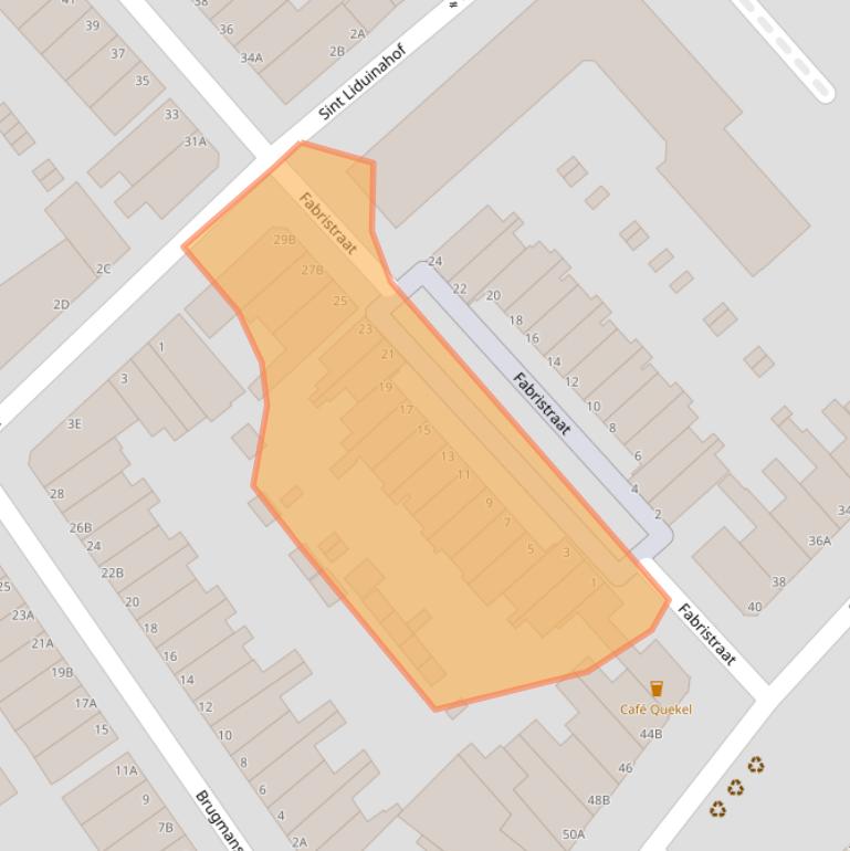 Kaart van postcodegebied 3117ME.