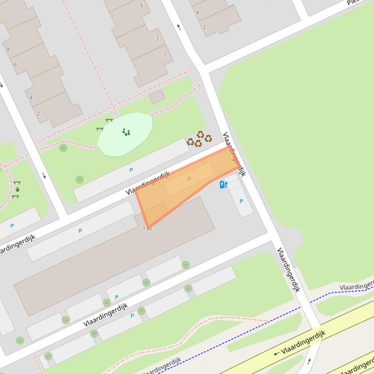 Kaart van postcodegebied 3117ZM.