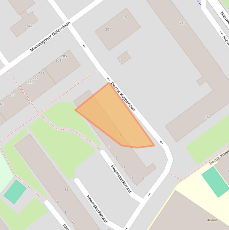 Kaart van postcodegebied 3118RM.