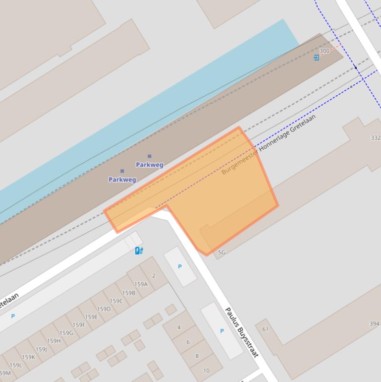 Kaart van postcodegebied 3119BC.