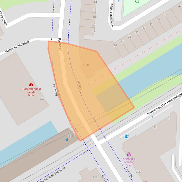 Kaart van postcodegebied 3119CE.