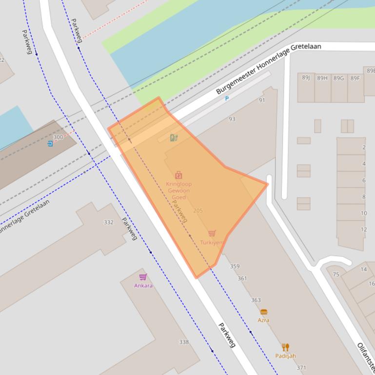 Kaart van postcodegebied 3119CG.