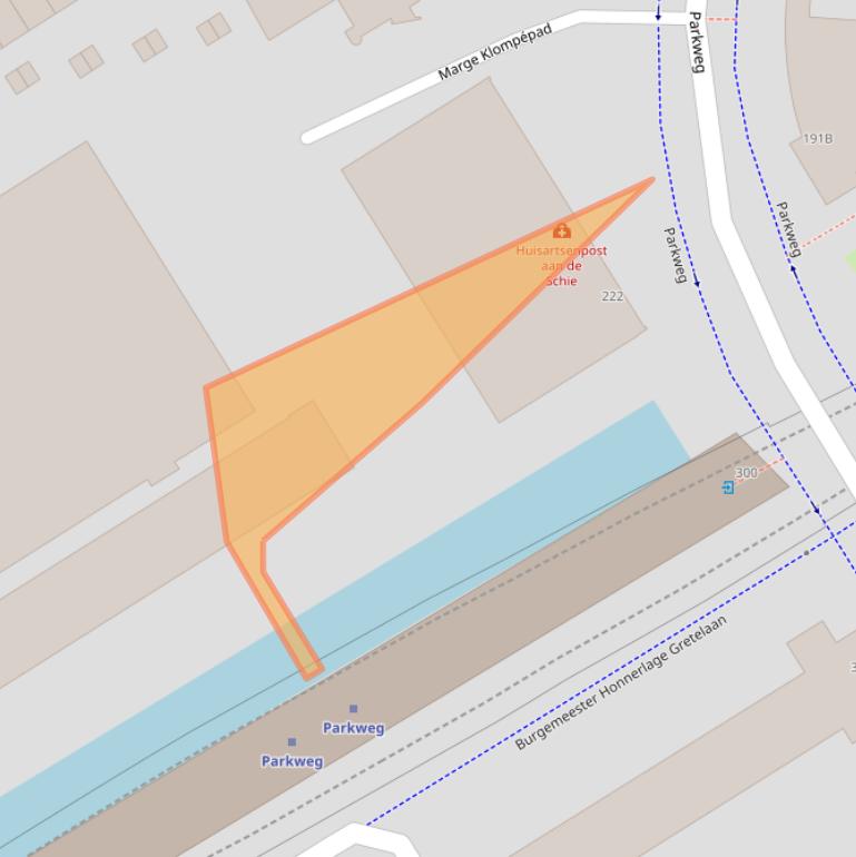 Kaart van postcodegebied 3119CS.