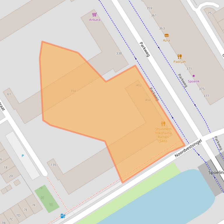 Kaart van postcodegebied 3119CV.