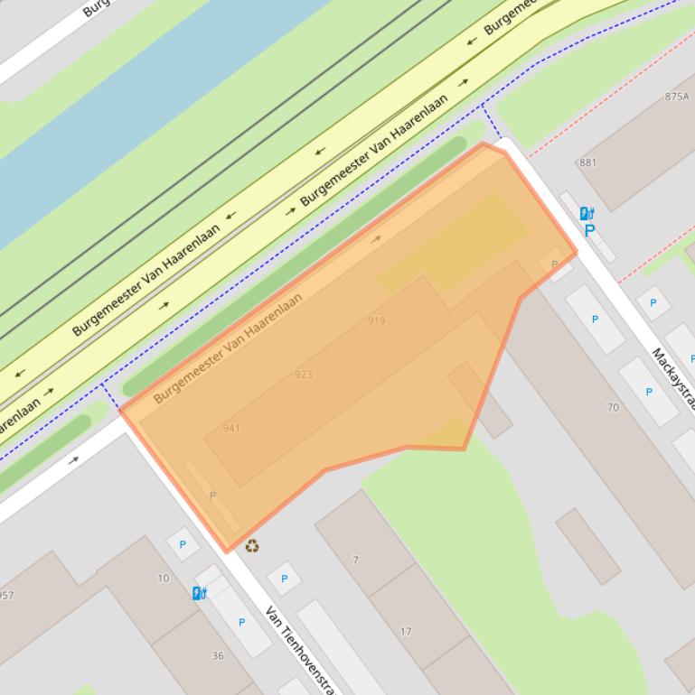 Kaart van postcodegebied 3119GE.