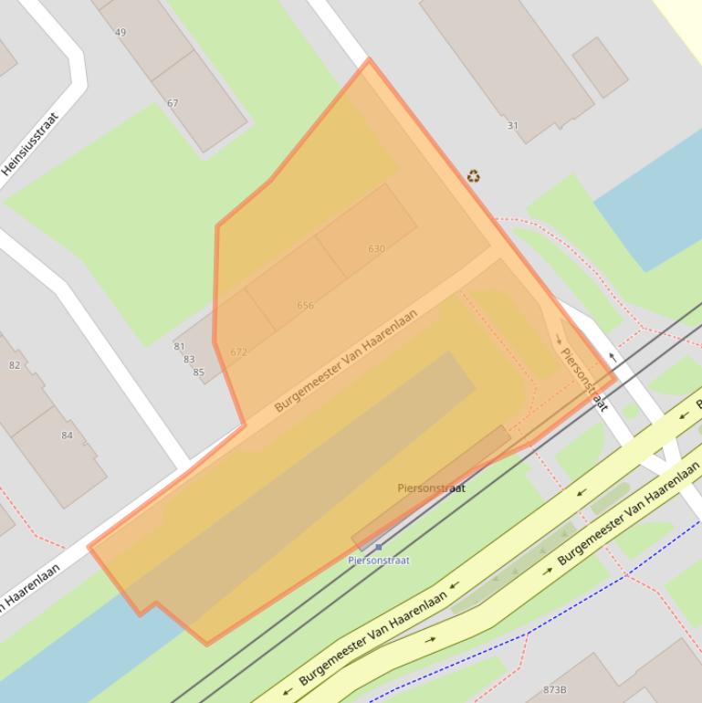 Kaart van postcodegebied 3119GR.