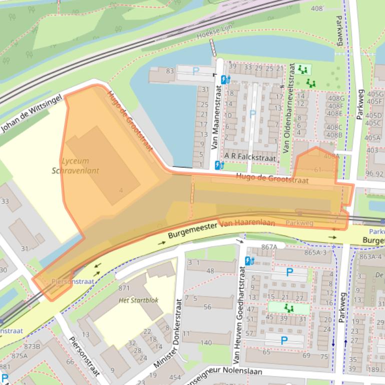Kaart van postcodegebied 3119HA.