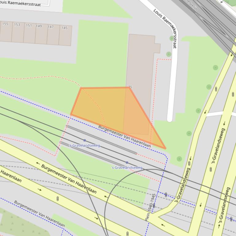 Kaart van postcodegebied 3119NS.