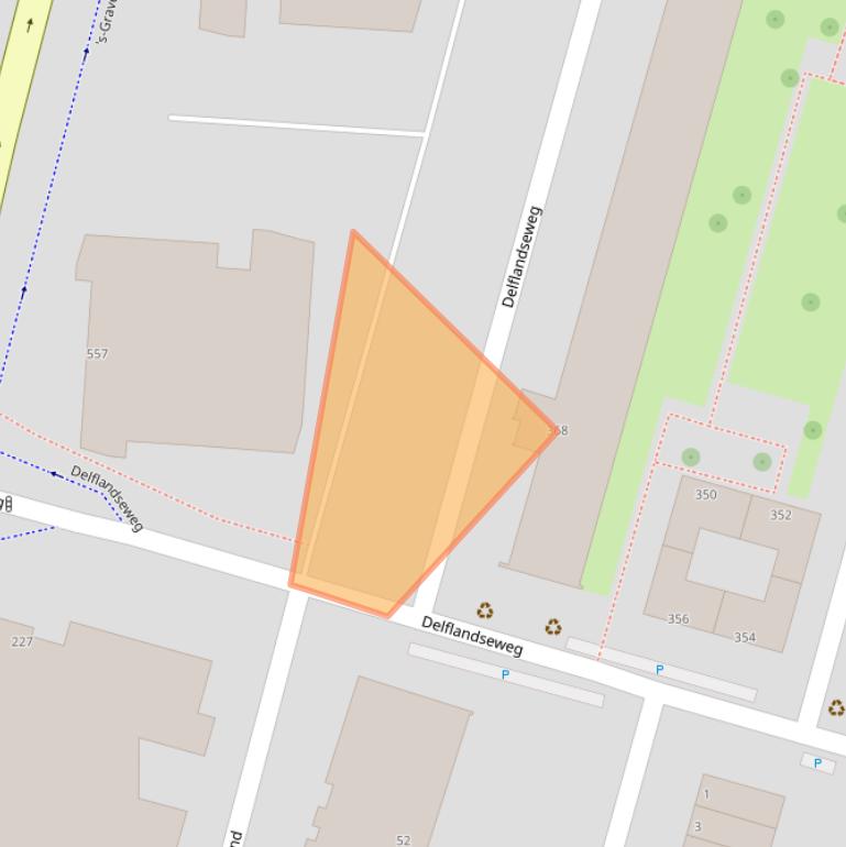 Kaart van postcodegebied 3119XL.