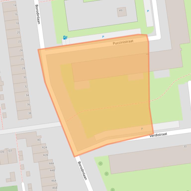 Kaart van postcodegebied 3122HH.