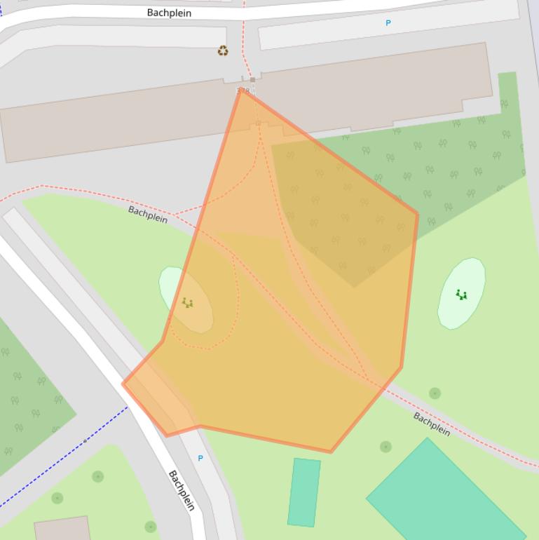 Kaart van postcodegebied 3122JG.