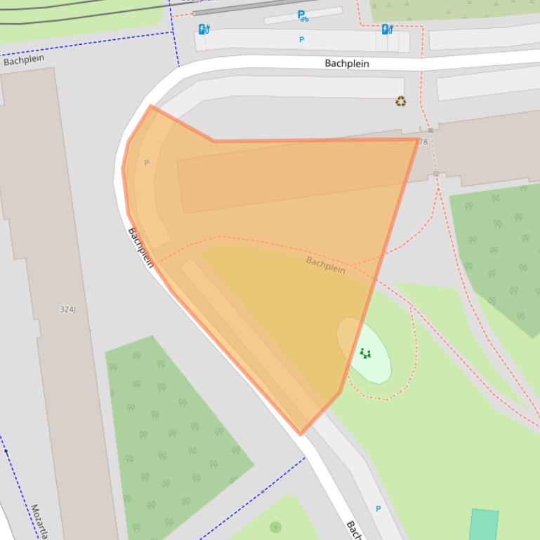 Kaart van postcodegebied 3122JK.