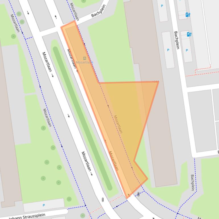 Kaart van postcodegebied 3122KD.