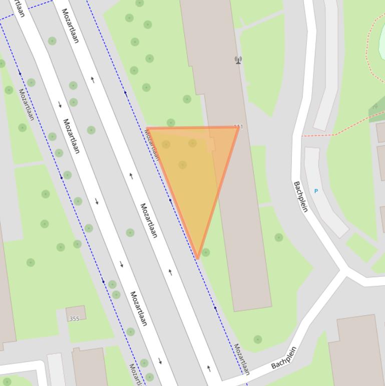 Kaart van postcodegebied 3122KK.