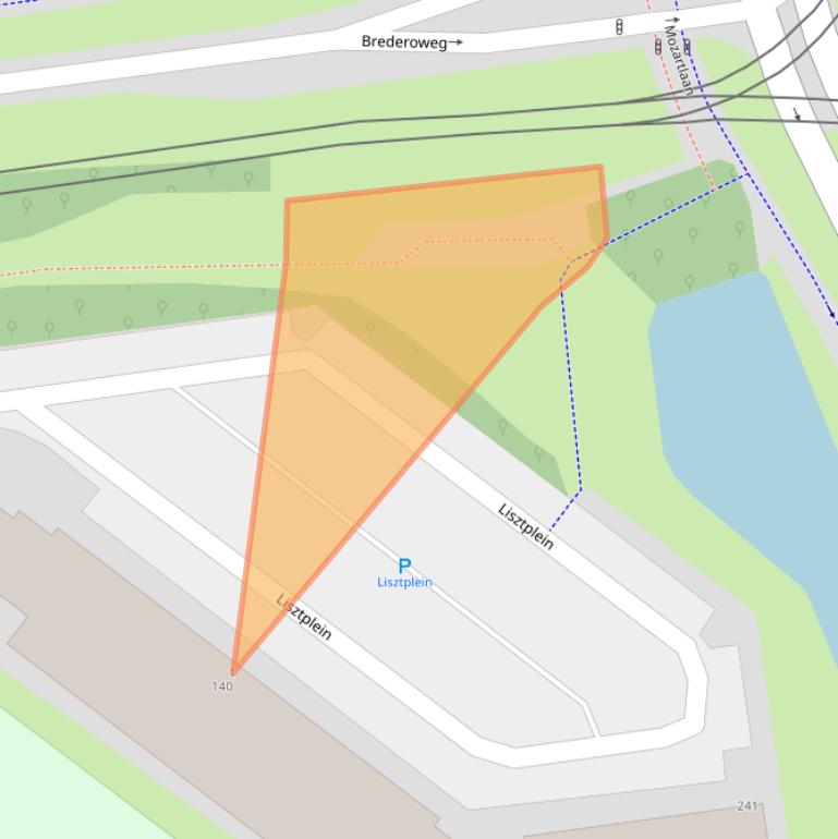 Kaart van postcodegebied 3122LC.