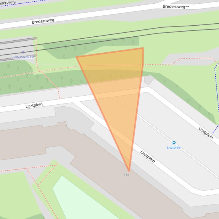 Kaart van postcodegebied 3122LD.