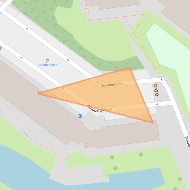 Kaart van postcodegebied 3122NA.