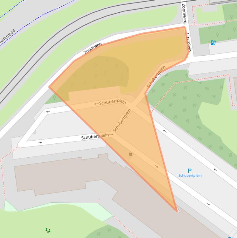 Kaart van postcodegebied 3122NE.