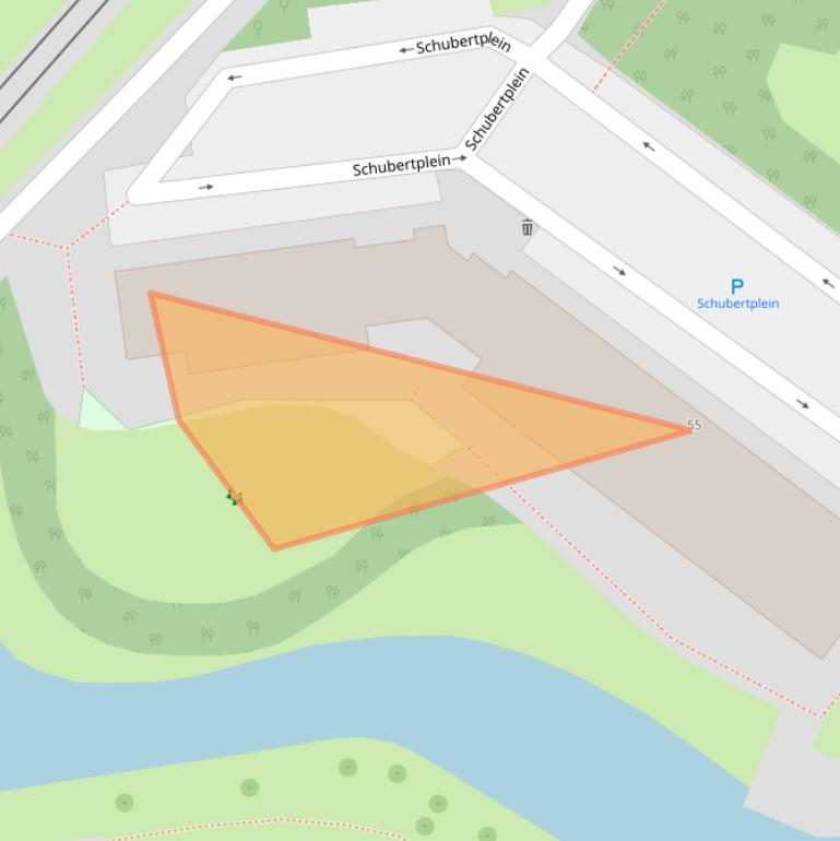 Kaart van postcodegebied 3122NH.