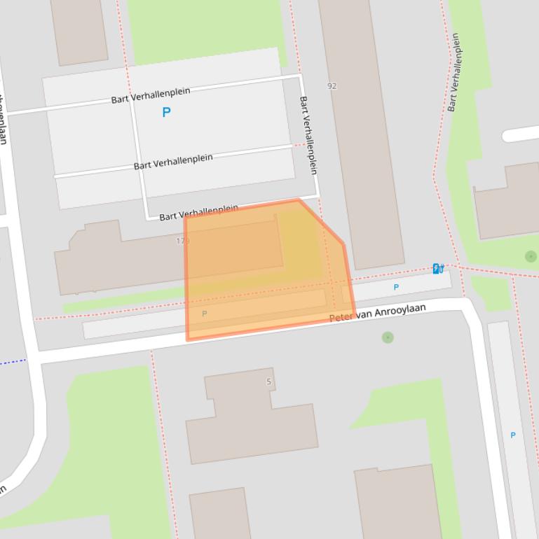 Kaart van postcodegebied 3122TH.