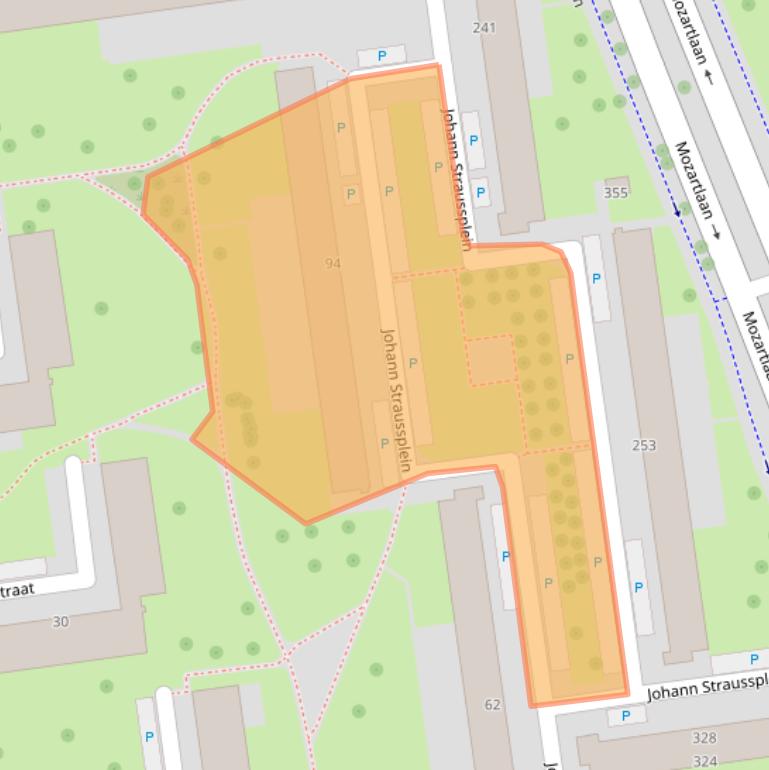 Kaart van postcodegebied 3122ZB.