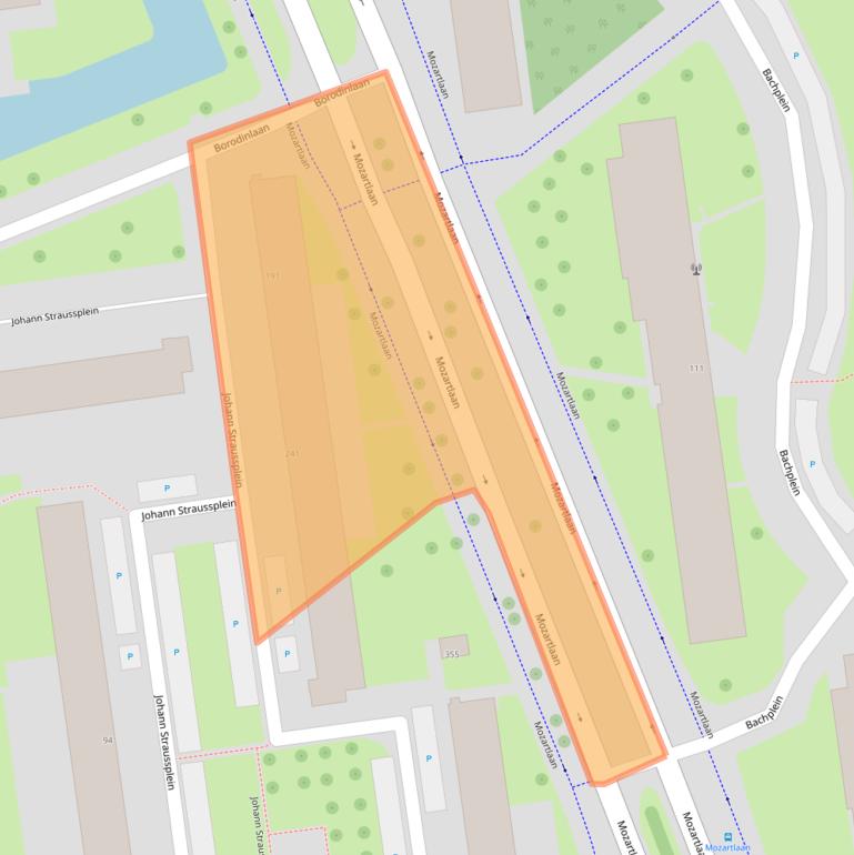 Kaart van postcodegebied 3122ZD.