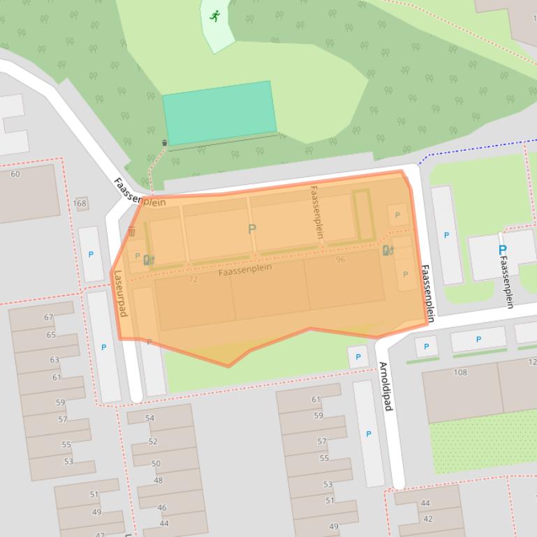 Kaart van postcodegebied 3123NL.