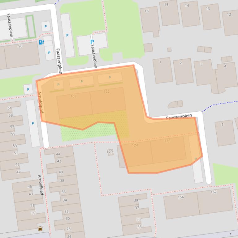 Kaart van postcodegebied 3123NM.