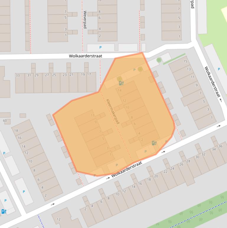 Kaart van postcodegebied 3123PD.