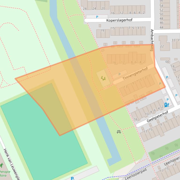 Kaart van postcodegebied 3123PH.