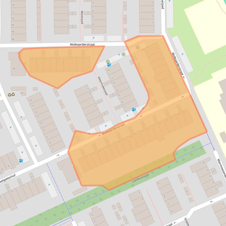 Kaart van postcodegebied 3123PK.