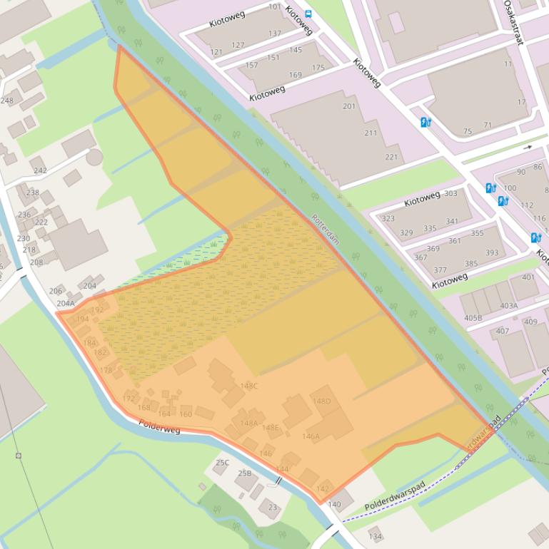 Kaart van postcodegebied 3125KG.