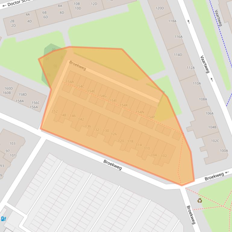Kaart van postcodegebied 3131HG.